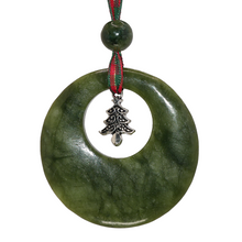 Load image into Gallery viewer, Christmas Tree Connemara Marble Decoration