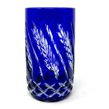 Load image into Gallery viewer, Blue Wheat Stemless Champagne Glass