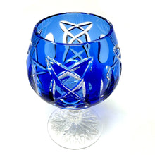 Load image into Gallery viewer, Light Blue Old Celtic Brandy Glass