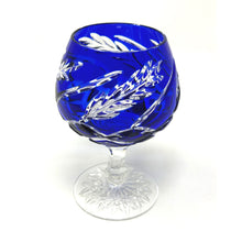 Load image into Gallery viewer, Blue Wheat Brandy Glass