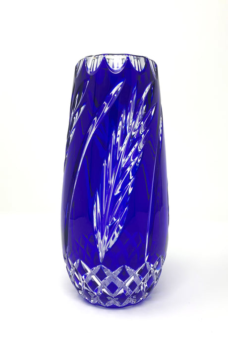 Blue Wheat Vase