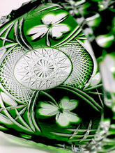 Load image into Gallery viewer, New Green Crystal Shamrock Basket