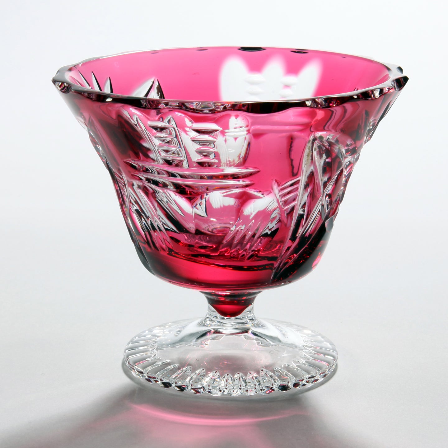 Claddagh Red Footed Candy Bowl