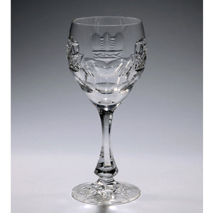 Claddagh Wine Glass