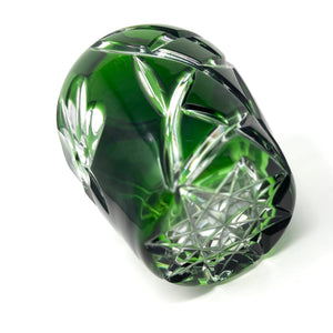 Emerald Green Shamrock Vase