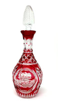 Load image into Gallery viewer, Red Claddagh Wine Decanter