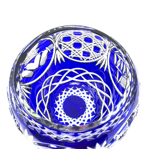 Blue History of Ireland Footed Centre Piece - 50th Anniversary