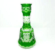 Load image into Gallery viewer, One-of-a-Kind Green Claddagh Flask Vase - 50th Anniversary