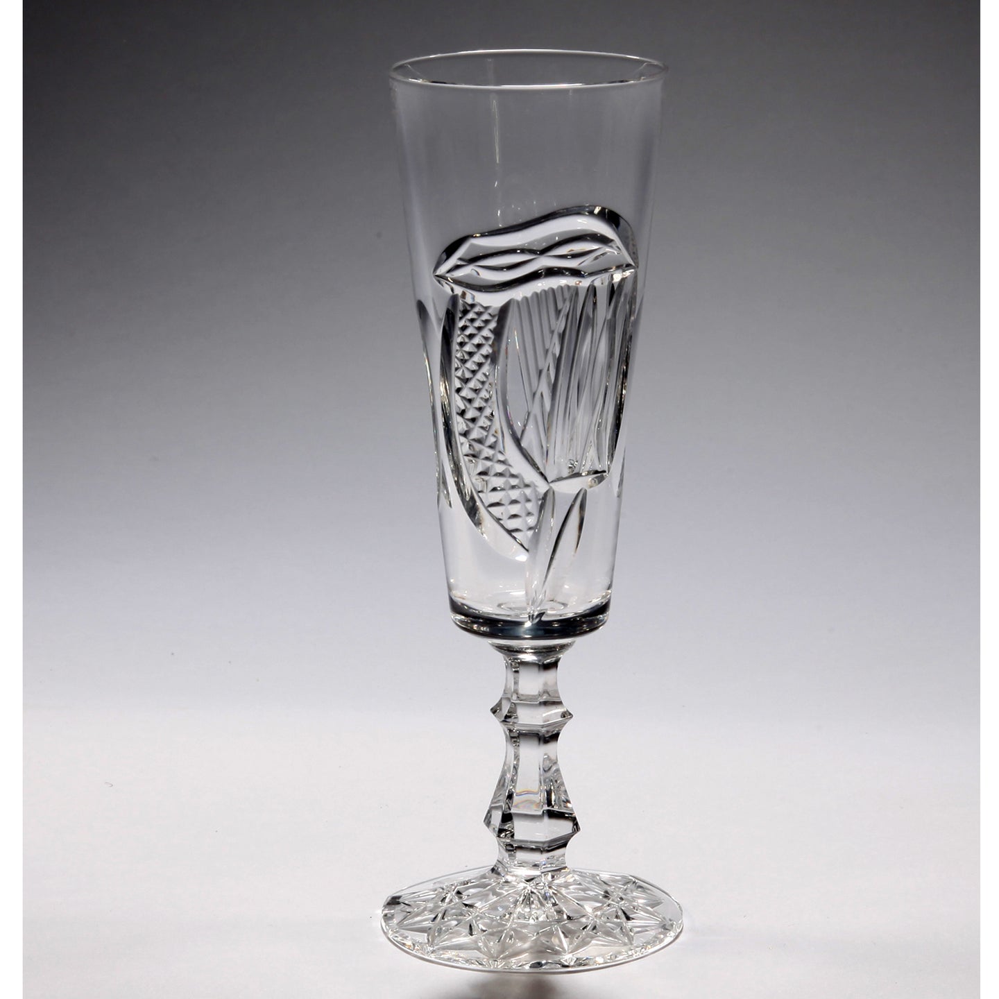 Mise Eire Crystal Flute Champagne Glass