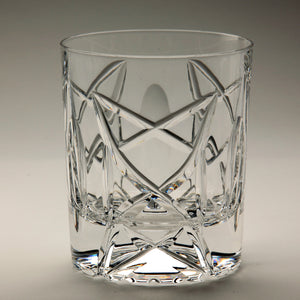 Whiskey Glass with Celtic designs inspired by the Book of Kells. 