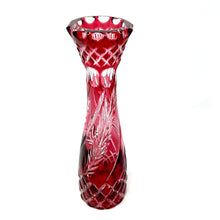 Load image into Gallery viewer, Red Wheat Flask Vase - 50th Anniversary Piece