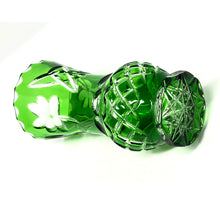 Load image into Gallery viewer, Green Shamrock Vase - One-of-a-kind 50th Anniversary